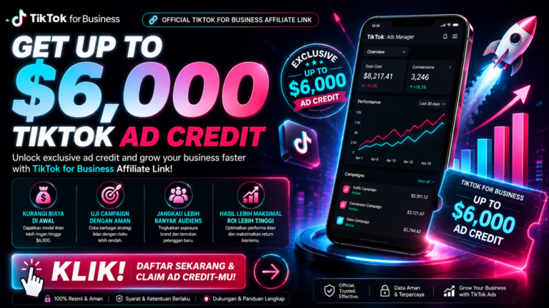 Membuat TikTok Ads pertama